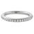 14k white gold diamond eternity wedding band 4