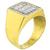 Diamond Gold Men's Ring