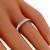 18k white gold diamond eternity wedding band 2