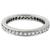 18k white gold diamond eternity wedding band 4