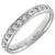 platinum diamond eternity wedding band 1