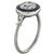1.12ct Diamond Art Deco Engagement Ring