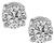 Estate 1.19ct Diamond Stud Earrings Photo 2