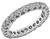 Estate 1.20ct Diamond Eternity Wedding Band Photo 1