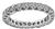 Estate 1.20ct Diamond Eternity Wedding Band Photo 3