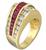 Ruby Diamond Gold Ring