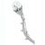 Diamond Pearl Pin 18k White Gold Pin  | Israel Rose