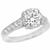  diamond platinum engagement ring 1