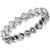 platinum diamond eternity wedding band 1