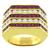 18k yellow gold diamond ruby ring 3