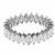 18k white gold diamond eternity wedding band 4