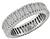 Estate 2.00ct Diamond Eternity Wedding Band Photo 3