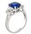 Sapphire Diamond Engagement Ring