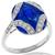 Sapphire Diamond Gold Ring