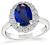 Estate 2.37ct Sapphire 0.70ct Diamond Engagement Ring