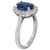 Sapphire Diamond Ring