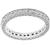 Diamond Eternity Platinum Wedding Band   | Israel Rose