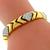 diamond 18k yellow and white  gold bracelet 2