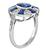 Sapphire Diamond Ring