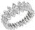 Estate 2.75ct Diamond Eternity Wedding Band Photo 1