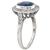 3.02ct Sapphire Engagement Ring