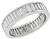 Estate 3.20ct Diamond Wedding Band Photo 1