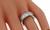 Estate 3.75ct Diamond Eternity Wedding Band Photo 2