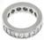 Estate 3.75ct Diamond Eternity Wedding Band Photo 4