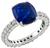 Estate 3.78ct Sapphire 1.00ct Diamond Engagement Ring Photo 1