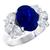  sapphire diamond 18k white gold engagement ring 1