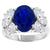  sapphire diamond 18k white gold engagement ring 3