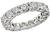 Estate 4.36ct Diamond Eternity Wedding Band