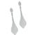 diamond 18k white gold earrings 3