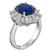 Sapphire Diamond Engagement Ring