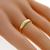 Estate 4mm 14k Yellow Gold Wedding Band 