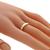 Estate 4mm 14k Yellow Gold Wedding Band 