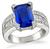 Estate 5.22ct Sapphire 1.00ct Diamond Ring