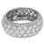 Diamond Eternity  18k White Gold Wedding Band 