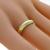 Estate 5mm Milgrain 14k Yellow Gold Wedding Band 