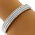 diamond 18k white gold bangle 2