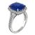 Sapphire Diamond Engagement Ring