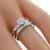 Diamond Platinum Engagement Ring and Wedding Band Set