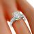 Estate Antique 1920s 1.00ct Old Mine Cut Diamond Platinum Engagement Ring