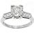 1920s Diamond Platinum Engagement Ring