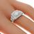 Art Deco Diamond Platinum Engagement Ring | Israel Rose