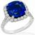  Sapphire  Diamond Gold Engagement Ring | Israel Rose