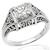 Antique Style Diamond Engagement Ring | Israel Rose