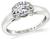 cartier diamond engagement ring