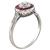 0.50ct Diamond Art Deco Engagement Ring