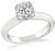 Estate GIA Certified 0.75ct Diamond Engagement Ring